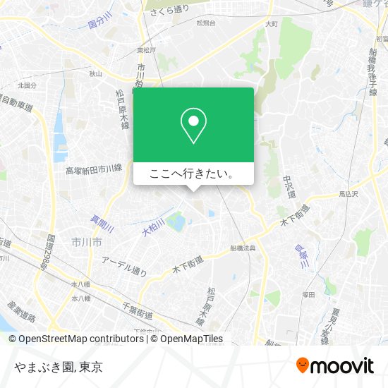 やまぶき園地図