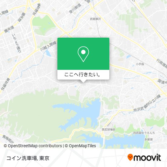 コイン洗車場地図