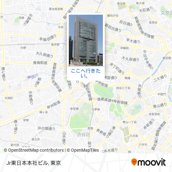 Jr東日本本社ビル地図