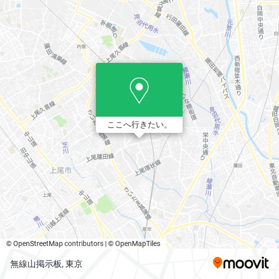 無線山掲示板地図