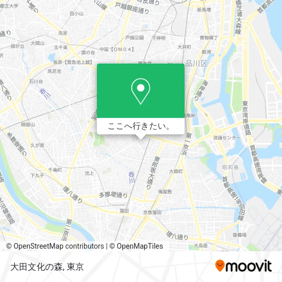大田文化の森地図