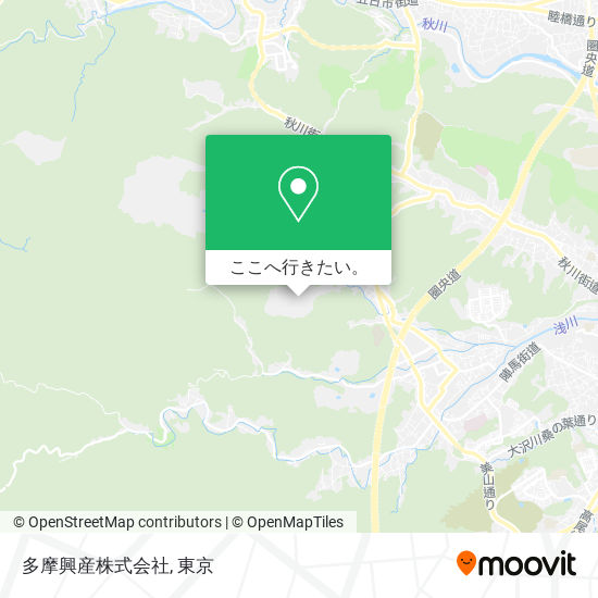 多摩興産株式会社地図