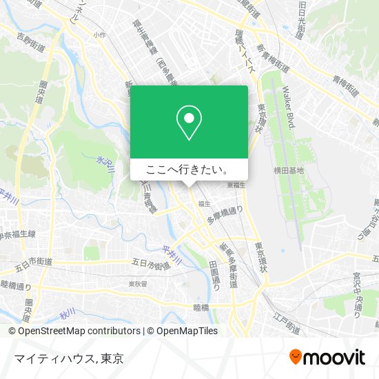 マイティハウス地図