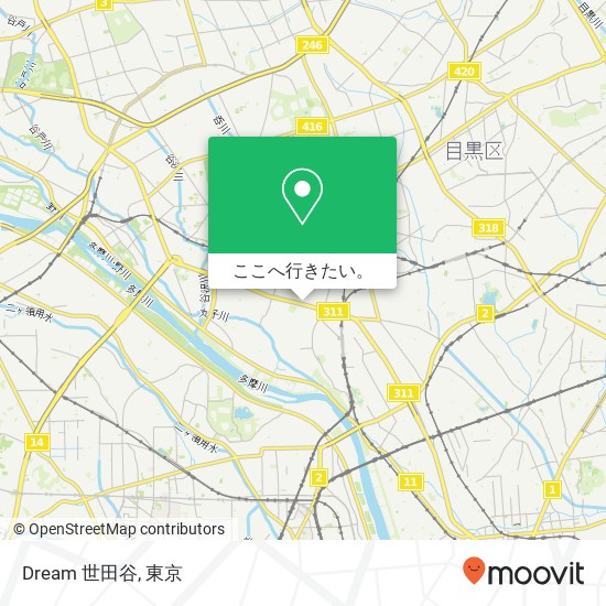 Dream 世田谷地図