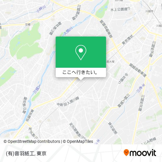 (有)音羽紙工地図