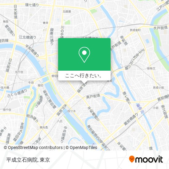 平成立石病院地図