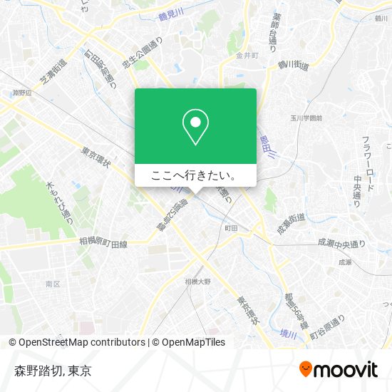 森野踏切地図