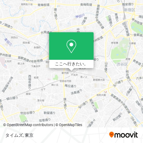 タイムズ地図