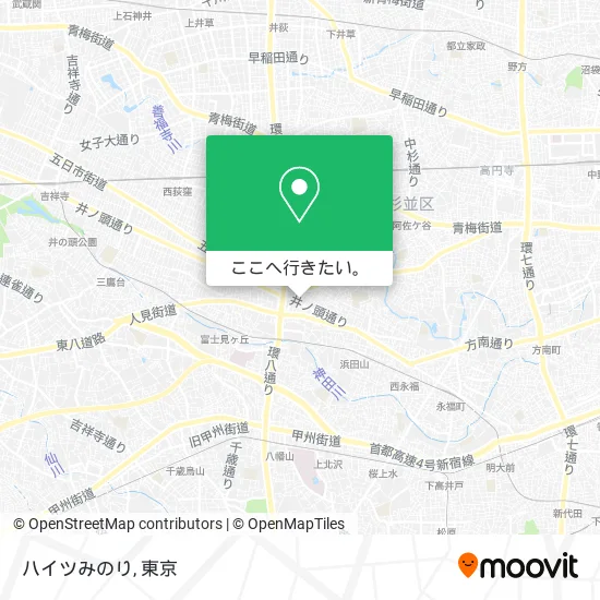 ハイツみのり地図