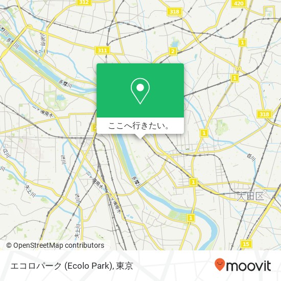 エコロパーク (Ecolo Park)地図