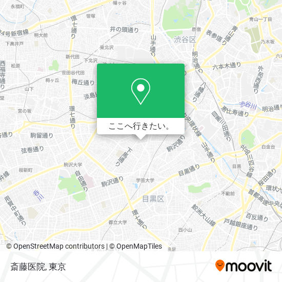 斎藤医院地図