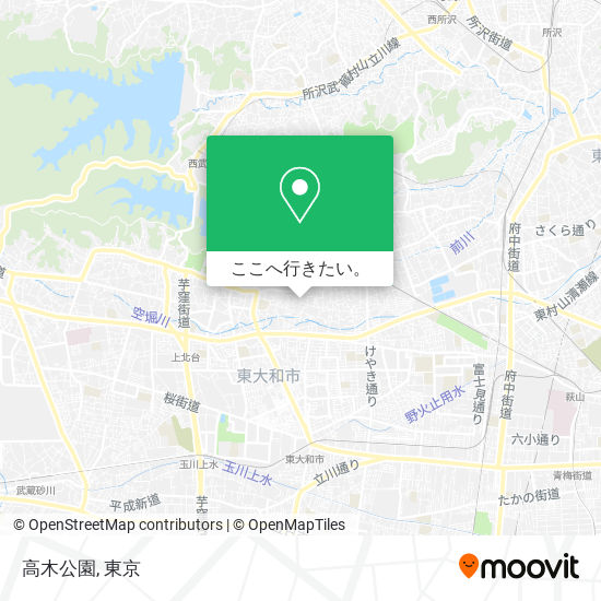 高木公園地図