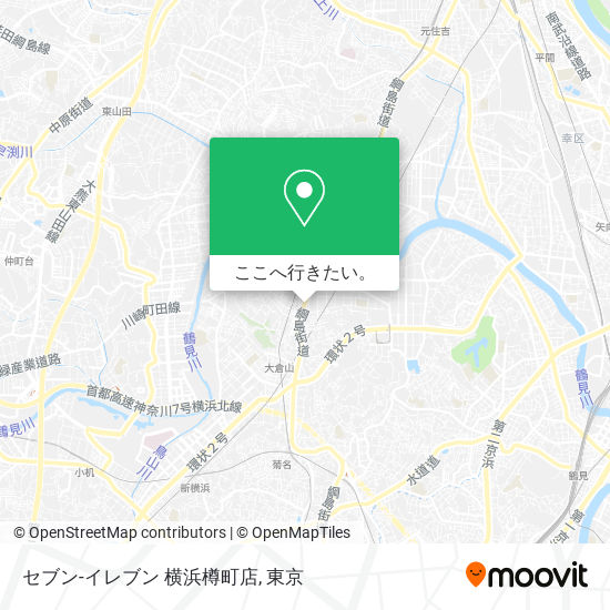セブン-イレブン 横浜樽町店地図