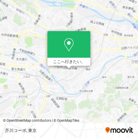 芥川コーポ地図