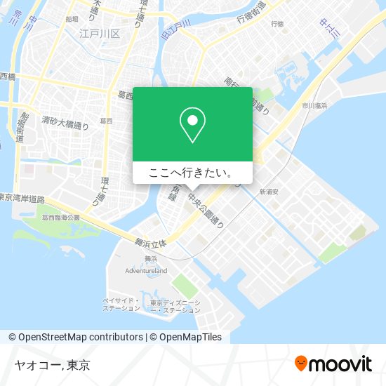 ヤオコー地図