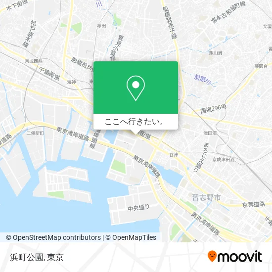 浜町公園地図