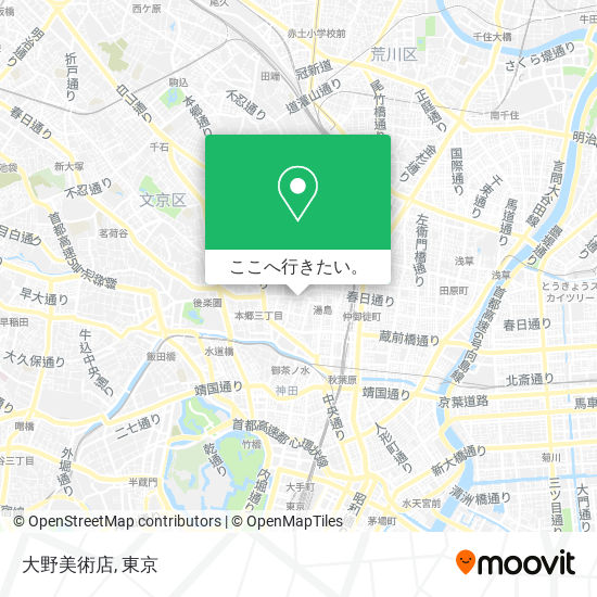 大野美術店地図