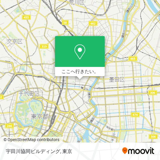 宇田川協同ビルディング地図