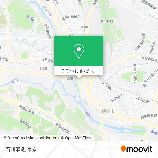 石川酒造地図
