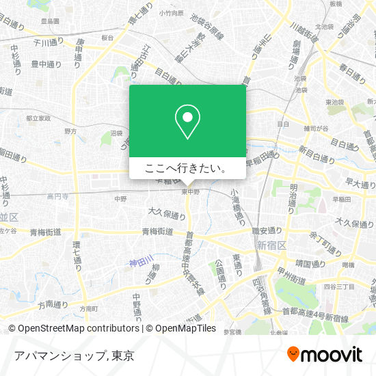 アパマンショップ地図