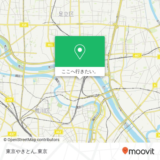 東京やきとん地図