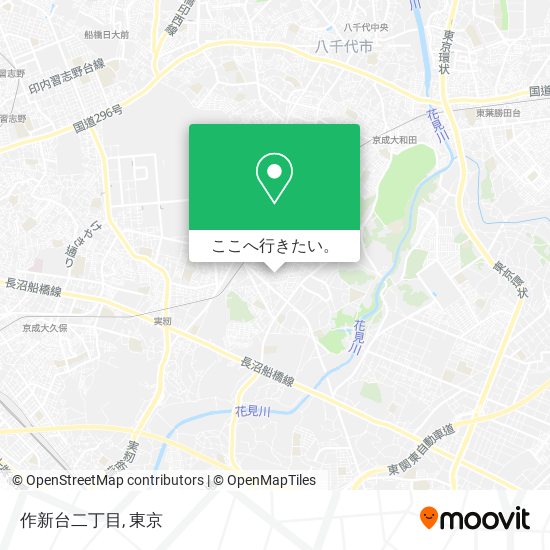 作新台二丁目地図