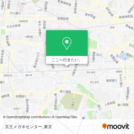 京王メガネセンター地図