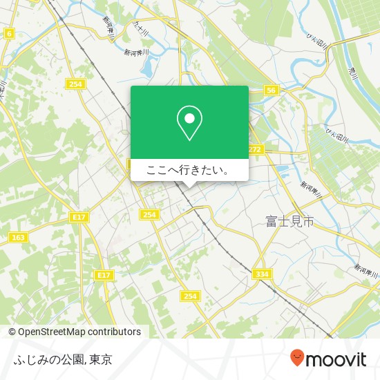 ふじみの公園地図