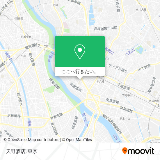 天野酒店地図
