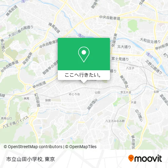 市立山田小学校地図