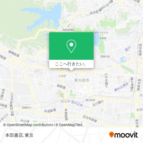 本田書店地図