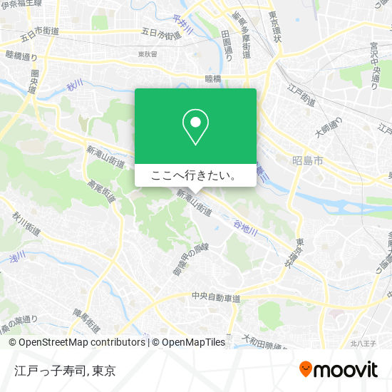 江戸っ子寿司地図