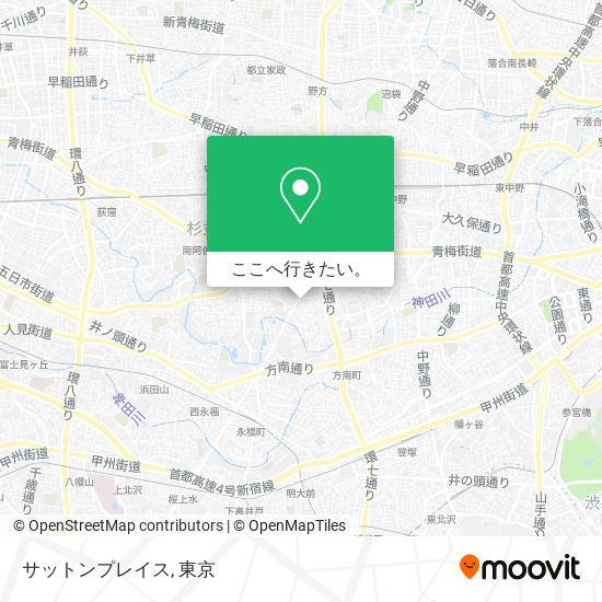 サットンプレイス地図