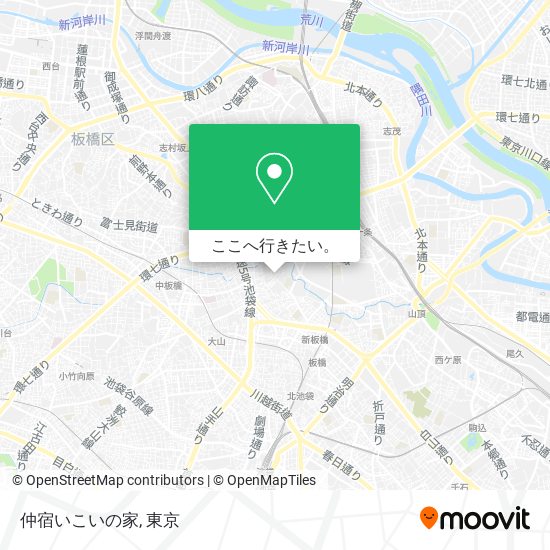 仲宿いこいの家地図