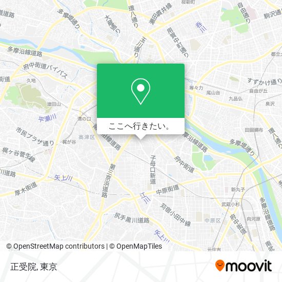 正受院地図