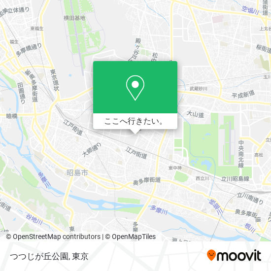 つつじが丘公園地図