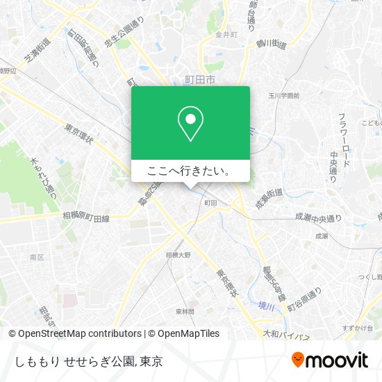 しももり せせらぎ公園地図