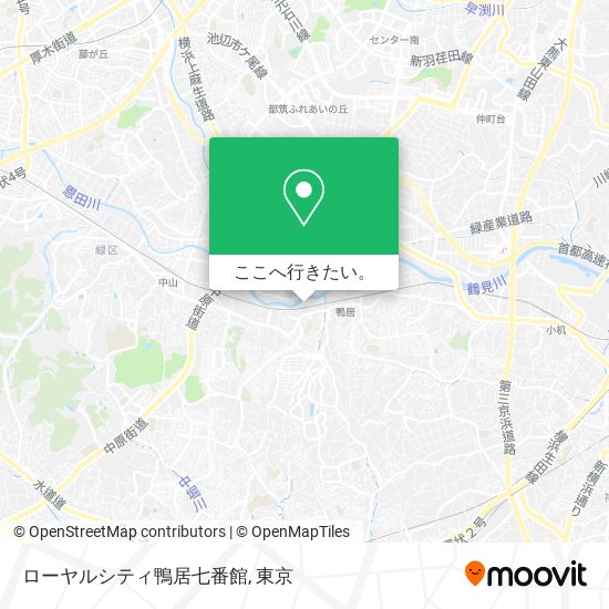 ローヤルシティ鴨居七番館地図