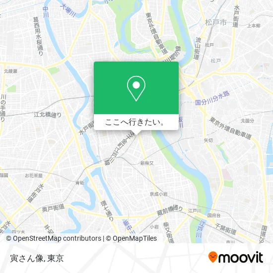 寅さん像地図