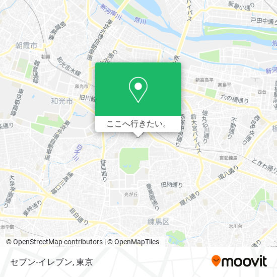 セブン-イレブン地図