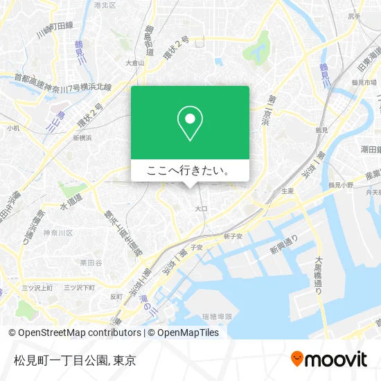 松見町一丁目公園地図