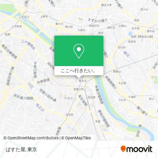 ぱすた屋地図