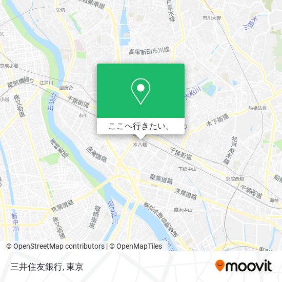 三井住友銀行地図
