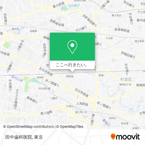 田中歯科医院地図