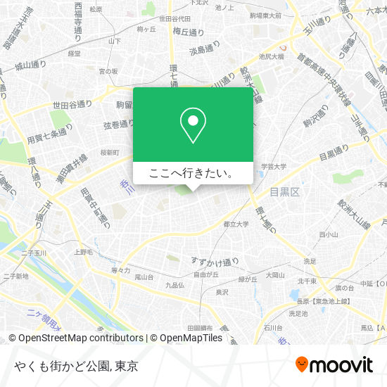 やくも街かど公園地図