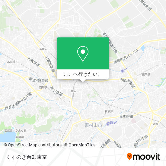 くすのき台2地図