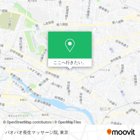 パオパオ長生マッサージ院地図