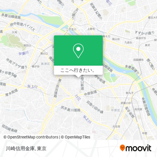 川崎信用金庫地図