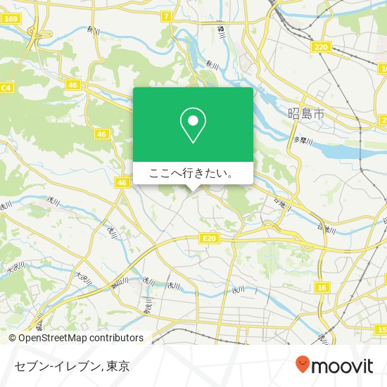 セブン-イレブン地図