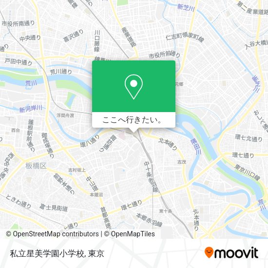 私立星美学園小学校地図